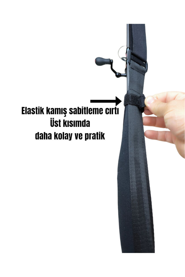 daiwa spin lastikli ayarlanabilir neopren kamış koruma kılıfı