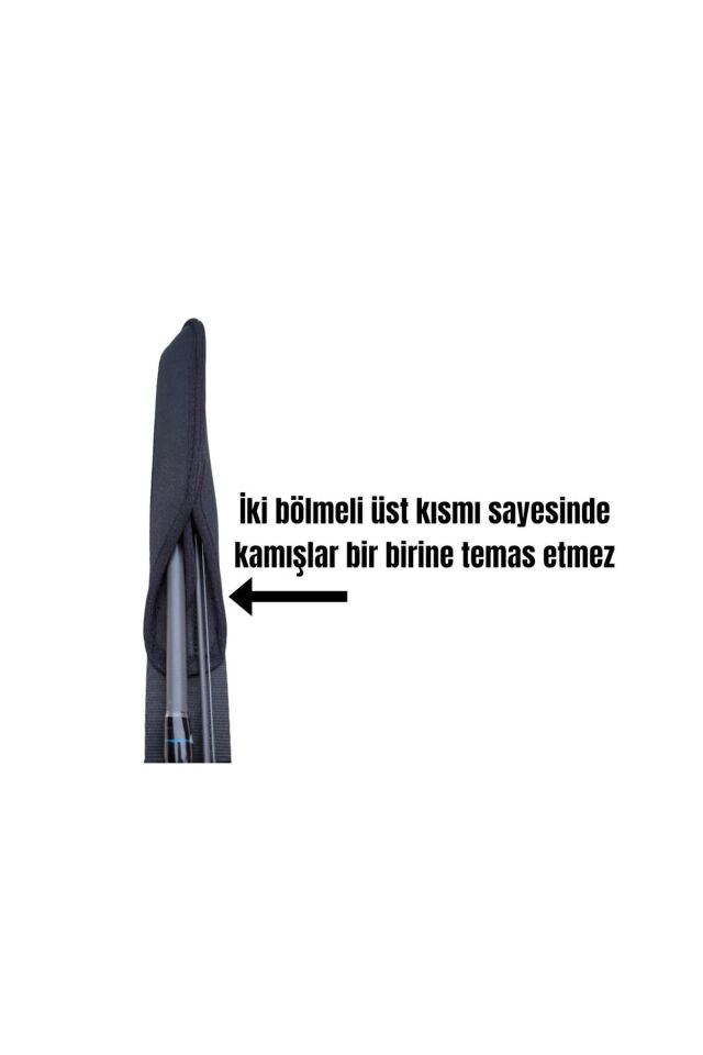 SHIMANO spin lastikli ayarlanabilir neopren kamış koruma kılıfı